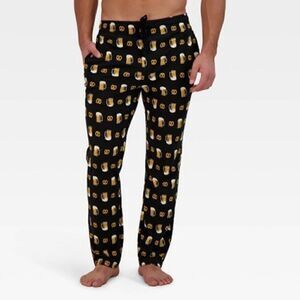 NEW Hanes Beer And Pretzel 2 Piece Sleep Set